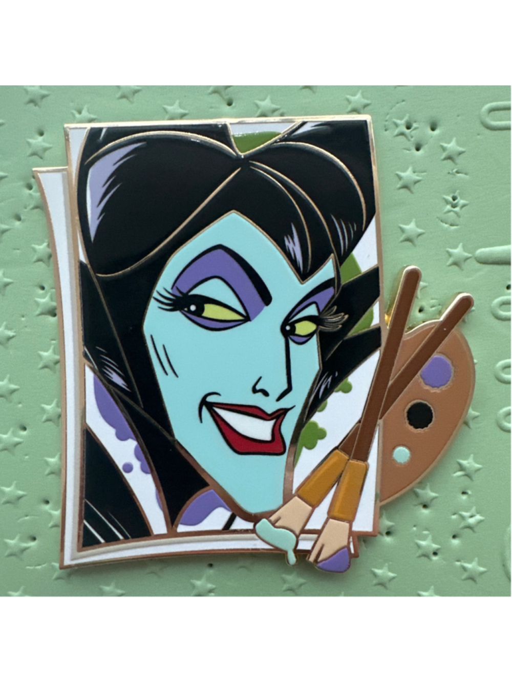 Disney Princess and Villains Paint and Paper Maleficent PALM Pin LE1000